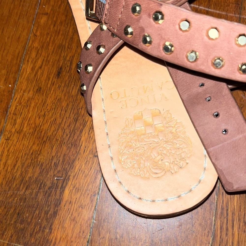 Vince Camuto Sandal 7m size 7 37 1/2 women’s open toe - Picture 10 of 16